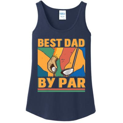 Best Dad By Par Father´s Day Golf Ladies Essential Tank