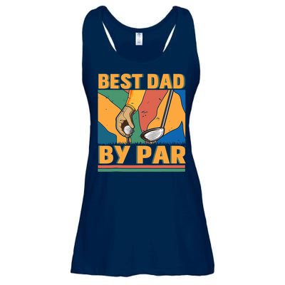 Best Dad By Par Father´s Day Golf Ladies Essential Flowy Tank