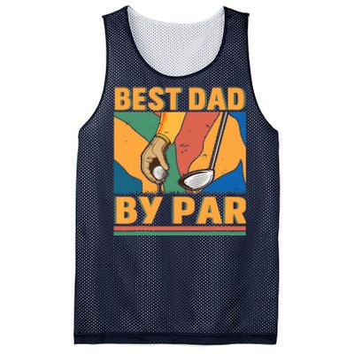 Best Dad By Par Father´s Day Golf Mesh Reversible Basketball Jersey Tank