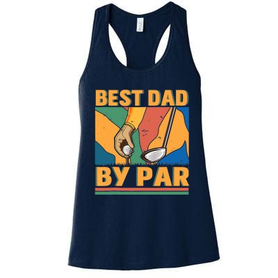 Best Dad By Par Father´s Day Golf Women's Racerback Tank