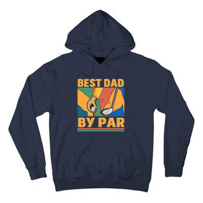 Best Dad By Par Father´s Day Golf Tall Hoodie