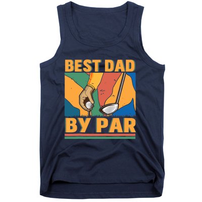 Best Dad By Par Father´s Day Golf Tank Top