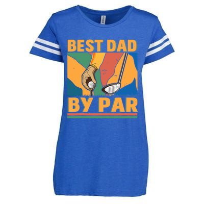 Best Dad By Par Father´s Day Golf Enza Ladies Jersey Football T-Shirt