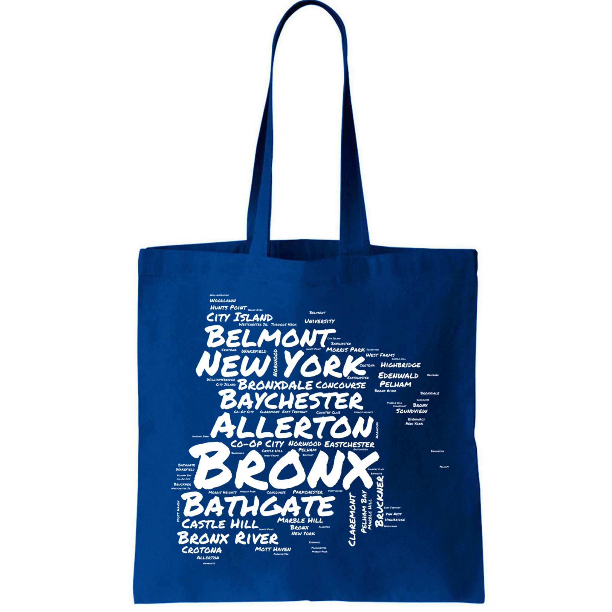 Boogie Down Bronx Neighborhoods Word Cloud Bronx New York Cute Gift Bag