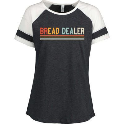 Bread Dealer Baker Bread Making Enza Ladies Jersey Colorblock Tee