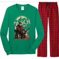 Beer Drinking Beer Hunting Long Sleeve Pajama Set