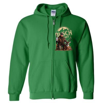 Beer Drinking Beer Hunting Full Zip Hoodie