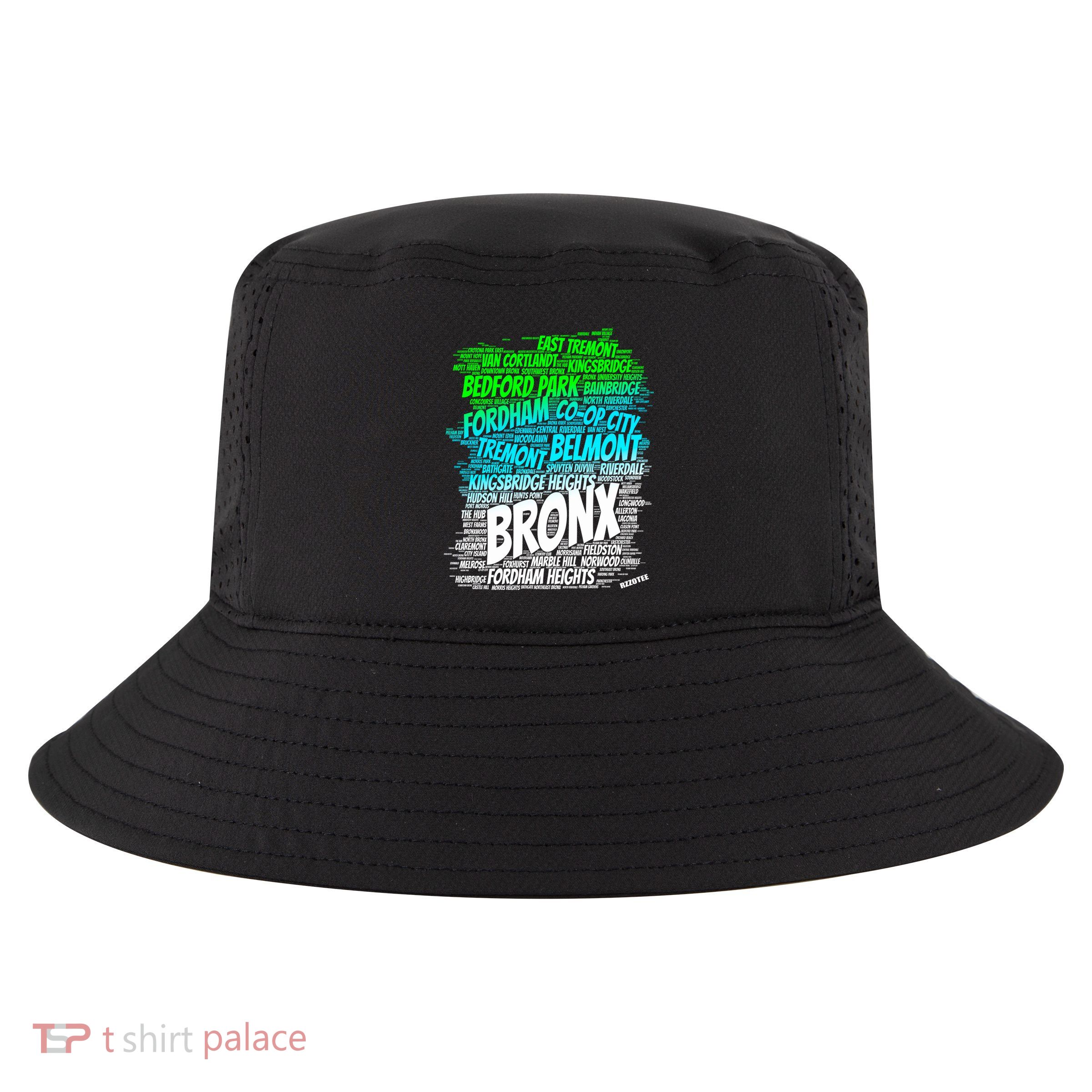 Boogie Down Bronx New York City Pride Map Area Like A Zoo Funny Gift Cool Comfort Performance Bucket Hat