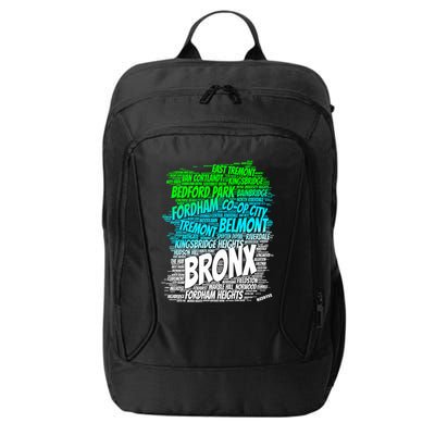 Boogie Down Bronx New York City Pride Map Area Like A Zoo Funny Gift City Backpack