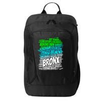 Boogie Down Bronx New York City Pride Map Area Like A Zoo Funny Gift City Backpack