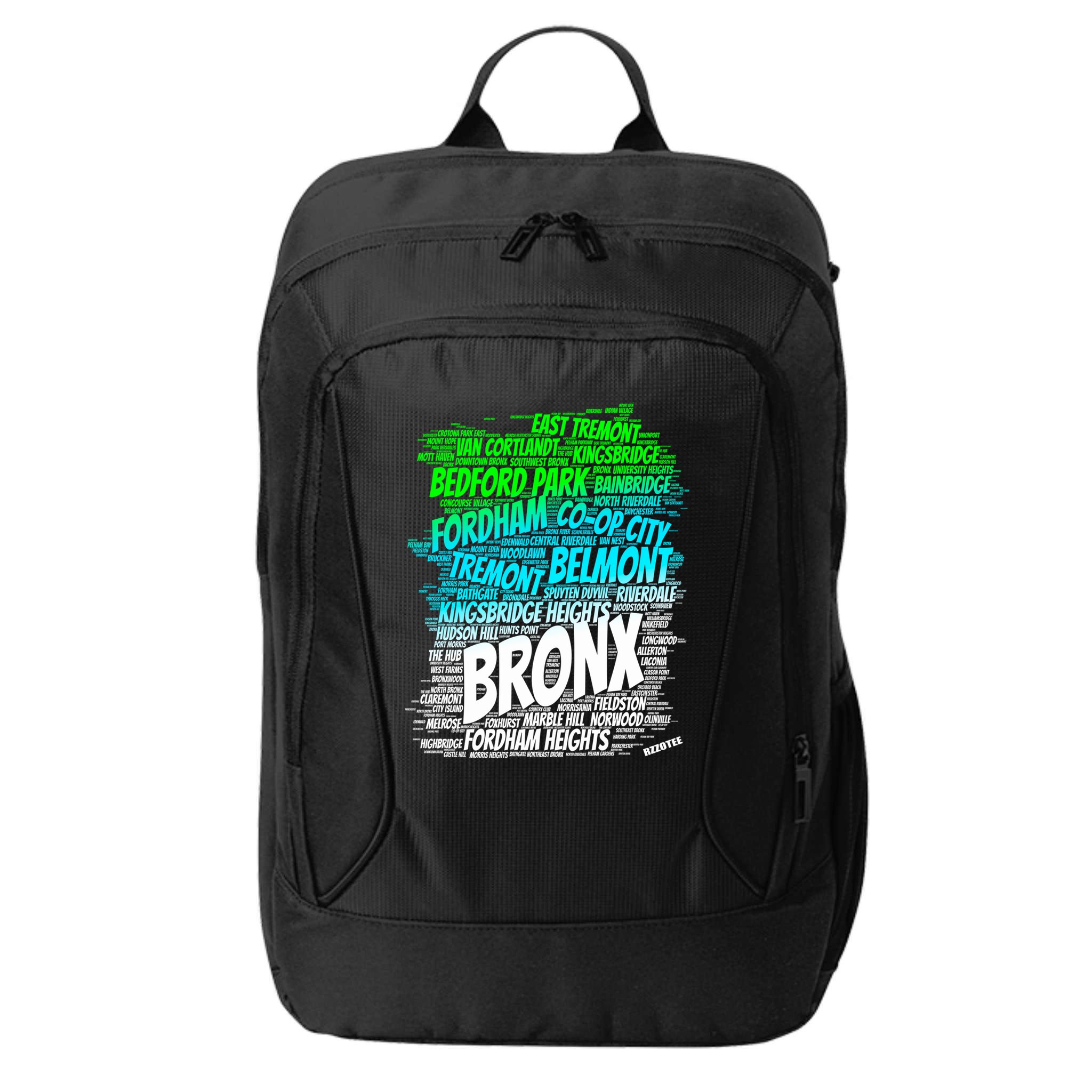 Boogie Down Bronx New York City Pride Map Area Like A Zoo Funny Gift City Backpack
