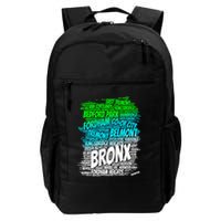 Boogie Down Bronx New York City Pride Map Area Like A Zoo Funny Gift Backpack
