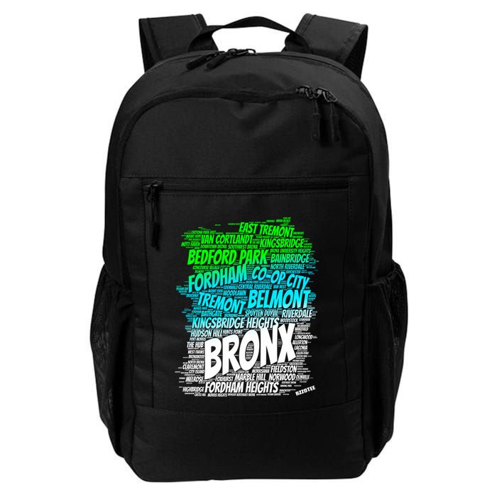 Boogie Down Bronx New York City Pride Map Area Like A Zoo Funny Gift Backpack