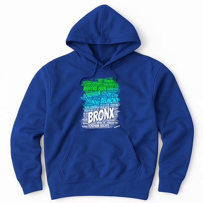 Boogie Down Bronx New York City Pride Map Area Like A Zoo Funny Gift Hoodie