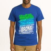 Boogie Down Bronx New York City Pride Map Area Like A Zoo Funny Gift Tall T-Shirt