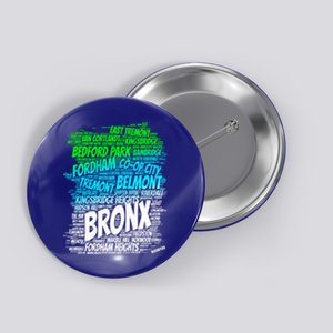 Boogie Down Bronx New York City Pride Map Area Like A Zoo Funny Gift Button