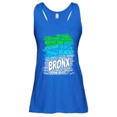 Boogie Down Bronx New York City Pride Map Area Like A Zoo Funny Gift Ladies Essential Flowy Tank