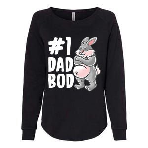 Bunny Dad Best Dad Bod Daddy Rabbit Papa Father's Day Cute Gift Womens California Wash Sweatshirt