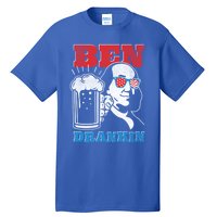 Ben Drankin Beer Mug Ben Franklin Patriotic Cool Gift Tall T-Shirt