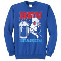 Ben Drankin Beer Mug Ben Franklin Patriotic Cool Gift Tall Sweatshirt