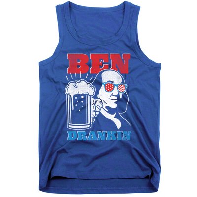 Ben Drankin Beer Mug Ben Franklin Patriotic Cool Gift Tank Top