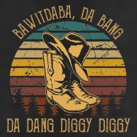 Bawitdaba Da Bang Daa Dang Diggy Diggy Boots Cowboy Cool Comfort Performance Bucket Hat