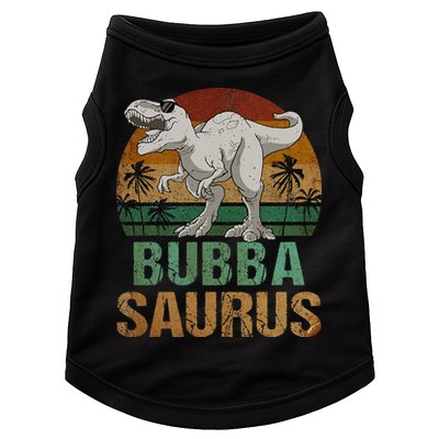 Bubbasaurus Dinosaur Bubba Saurus Vintage Father's Day Doggie Tank