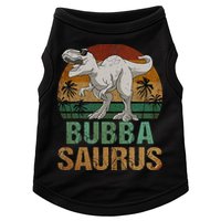 Bubbasaurus Dinosaur Bubba Saurus Vintage Father's Day Doggie Tank