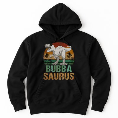 Bubbasaurus Dinosaur Bubba Saurus Vintage Father's Day Hoodie