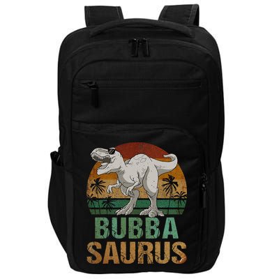 Bubbasaurus Dinosaur Bubba Saurus Vintage Father's Day Impact Tech Backpack
