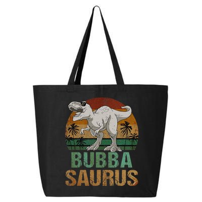 Bubbasaurus Dinosaur Bubba Saurus Vintage Father's Day 25L Jumbo Tote