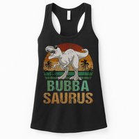 Bubbasaurus Dinosaur Bubba Saurus Vintage Father's Day Womens Tank Top