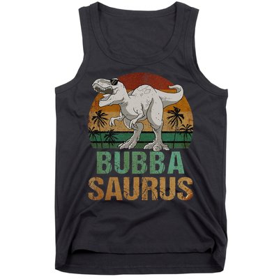 Bubbasaurus Dinosaur Bubba Saurus Vintage Father's Day Tank Top