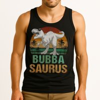 Bubbasaurus Dinosaur Bubba Saurus Vintage Father's Day Tank Top