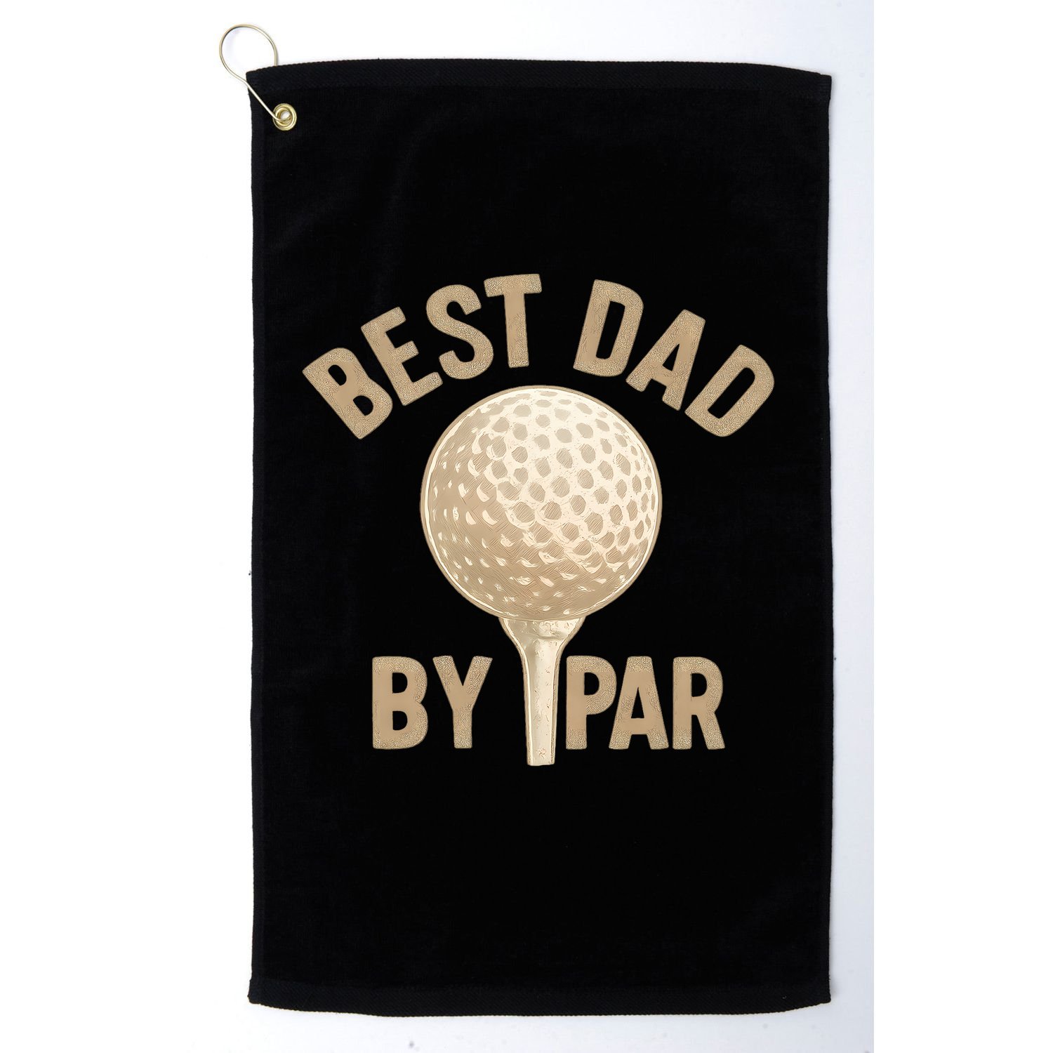 Best Dad By Par - Perfect Father's Day Gift Golf Towel