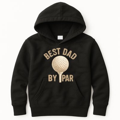 Best Dad By Par - Perfect Father's Day Gift Kids Hoodie