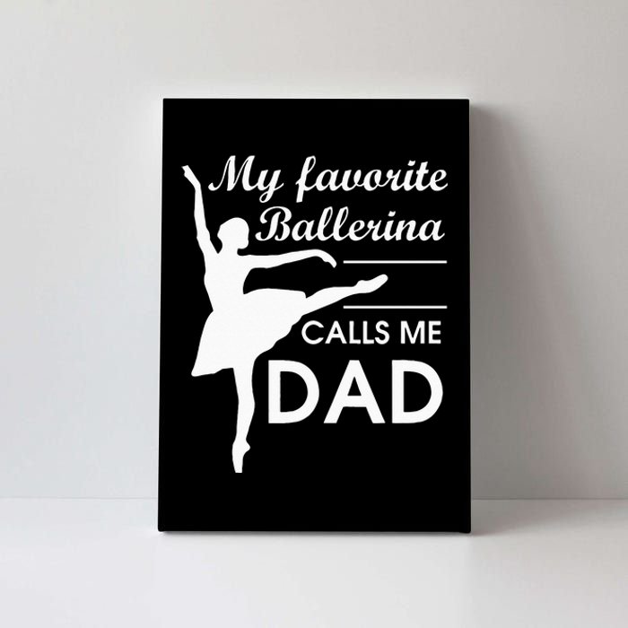 Ballerina Dad Ballet Dancer Father For Men JT Canvas