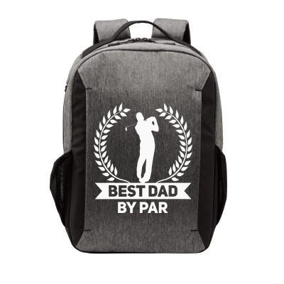 Best Dad By Par Golf Fathers Day Golfing Vector Backpack
