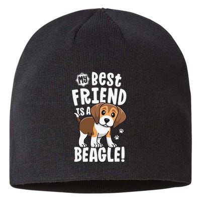 Beagle Dad Beagle Mom Gifts For Beagle Lovers Friend Sustainable Beanie