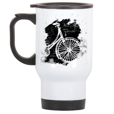 Bike Drawing Bicycle Stainless Steel Travel Mug