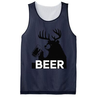 Beer Deer Mesh Reversible Basketball Jersey Tank