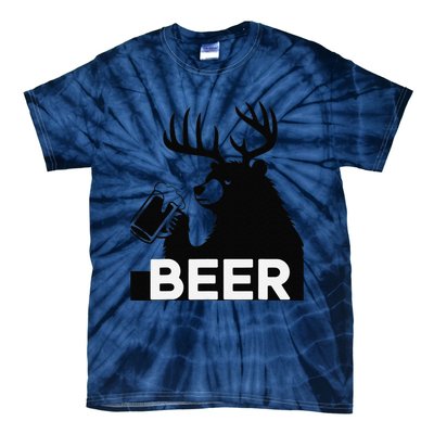 Beer Deer Tie-Dye T-Shirt