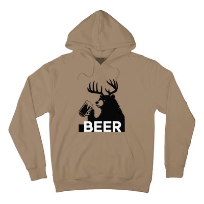 Beer Deer Hoodie