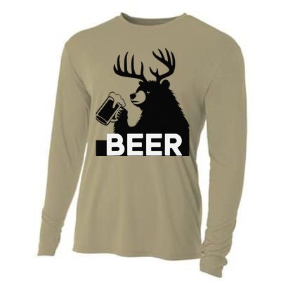 Beer Deer Cooling Performance Long Sleeve Crew