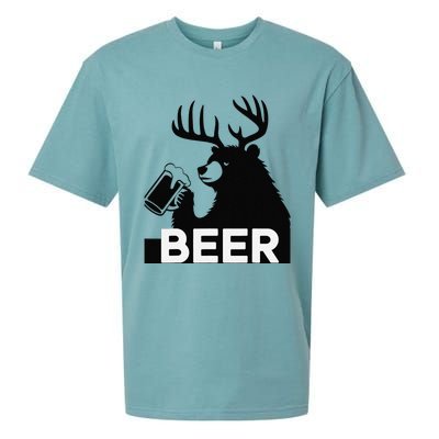 Beer Deer Sueded Cloud Jersey T-Shirt