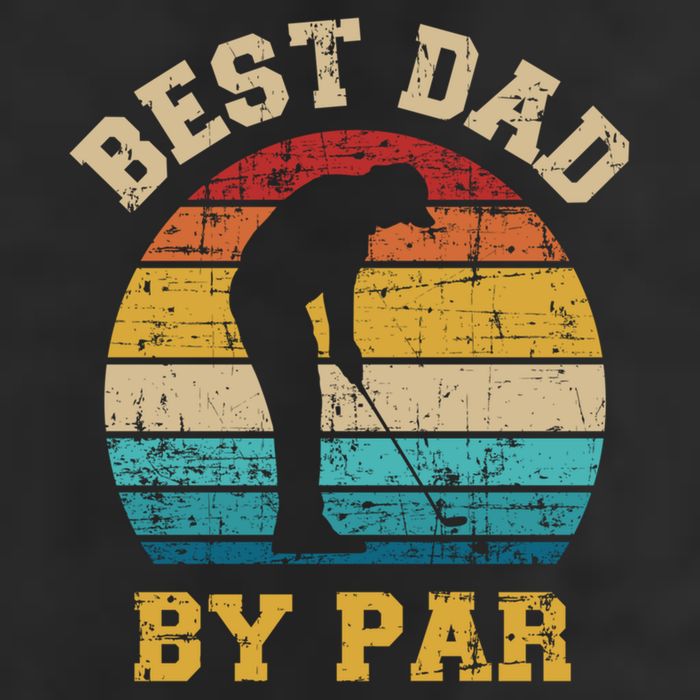 Best Dad By Par Gift For Golfer Daddy Father's Day Gift 11oz C Handle Ceramic Mug