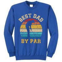 Best Dad By Par Gift For Golfer Daddy Father's Day Gift Sweatshirt