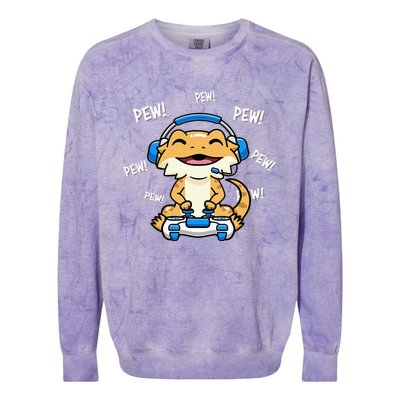 Bearded Dragon Colorblast Crewneck Sweatshirt