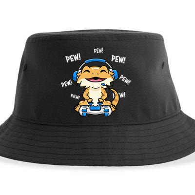 Bearded Dragon Sustainable Bucket Hat