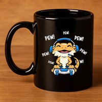 Bearded Dragon 11oz C Handle Ceramic Mug